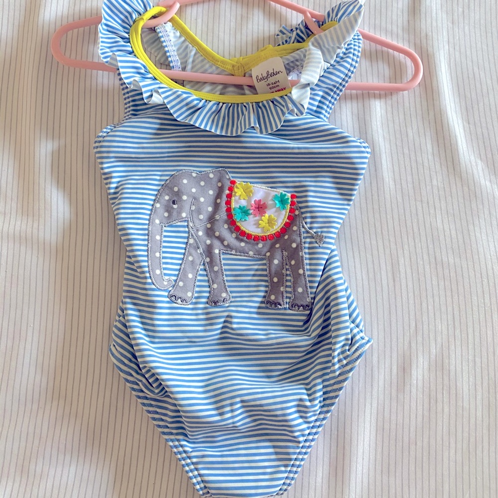 Baby Boden Toddler Girl Swimsuit 18-24M